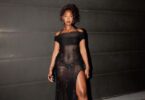 tems, grammy award winner shows off sexy body in transparent dress